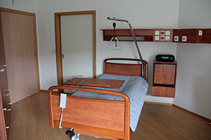 Chambre unité de soins palliatifs - confort